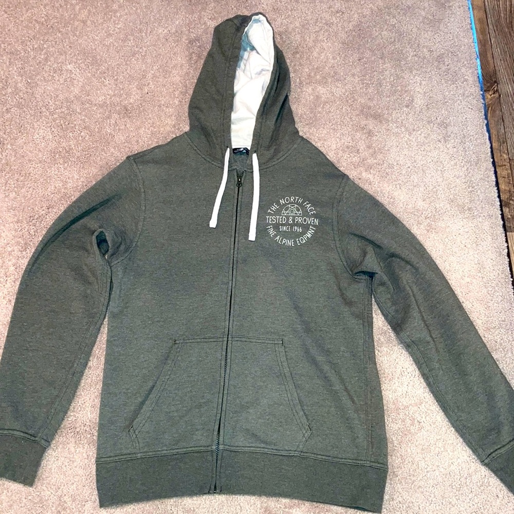 The North Face zip up hoodie